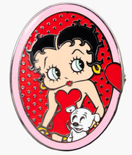 Load image into Gallery viewer, Betty Boop - Mystery Box Magnetic Cameo Enamel Pin
