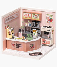 Load image into Gallery viewer, Rolife - Double Joy Bubble Tea DIY Miniature House Kit