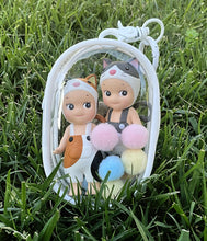 Load image into Gallery viewer, Clear Travel Pouch Keychain