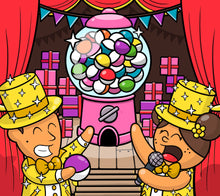 Load image into Gallery viewer, Cutie Celebration Coloring Page PDF - (Digital Download)