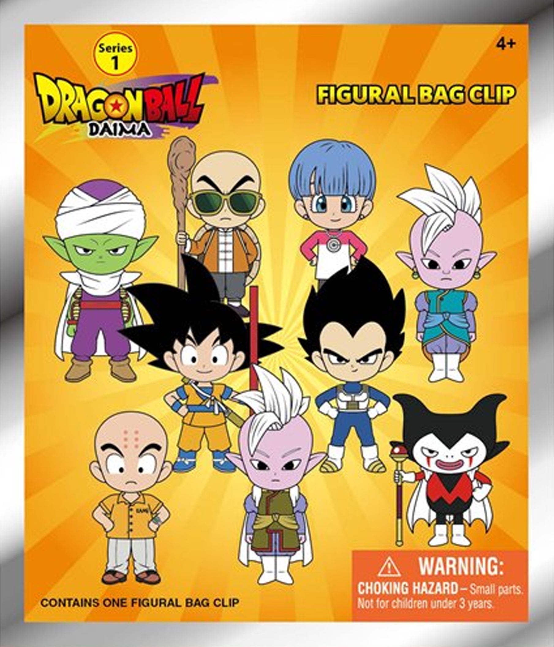 ドラゴンボールDAIMA 1枚 Dragon Ball Daima - Series 1 - Figural Bag Clip Blind Bag – Pickaparty