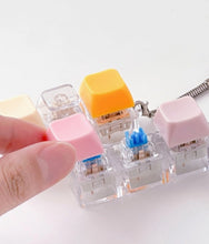 Load image into Gallery viewer, DIY Keyboard Keychain Clicker Fidget Kit