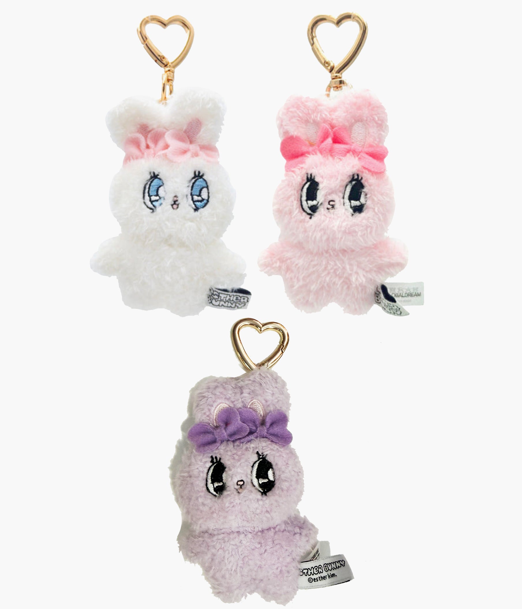 Esther Bunny Mini Plush Keychain – Pickaparty
