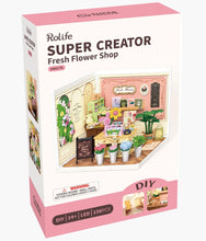 Load image into Gallery viewer, Rolife - Fresh Flower Shop DIY Miniature House Kit