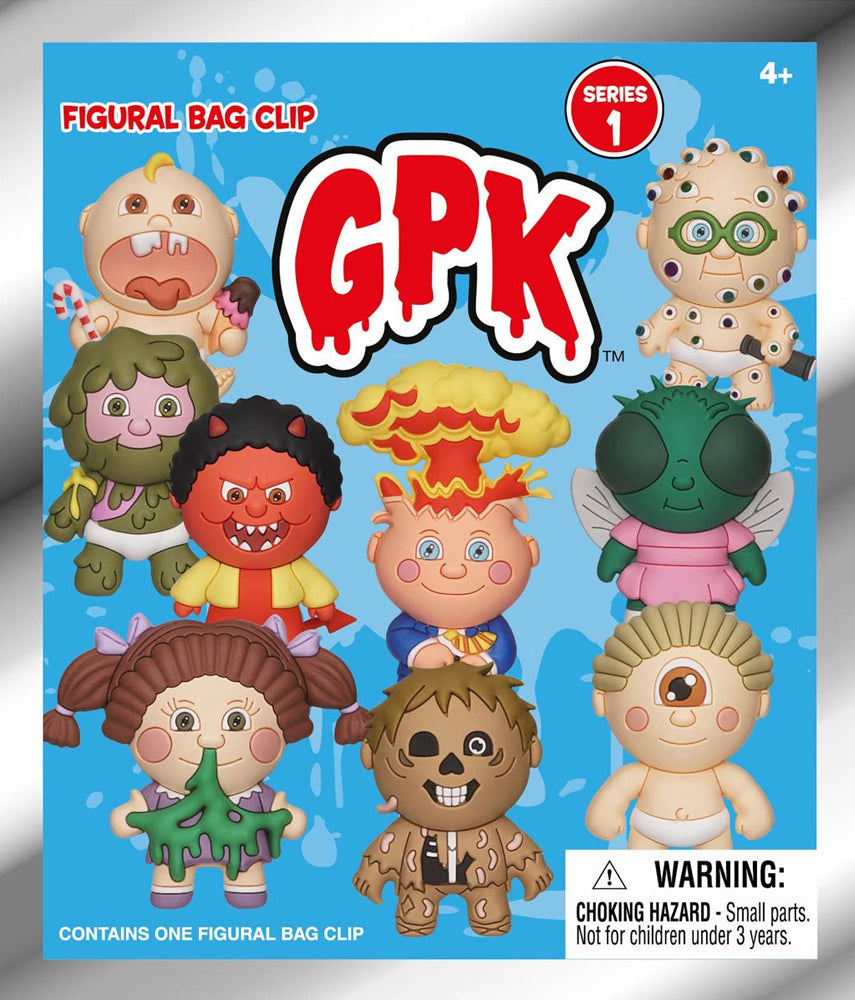 Garbage Pail Kids - Series 1 - 3D Foam Bag Clip – Pickaparty