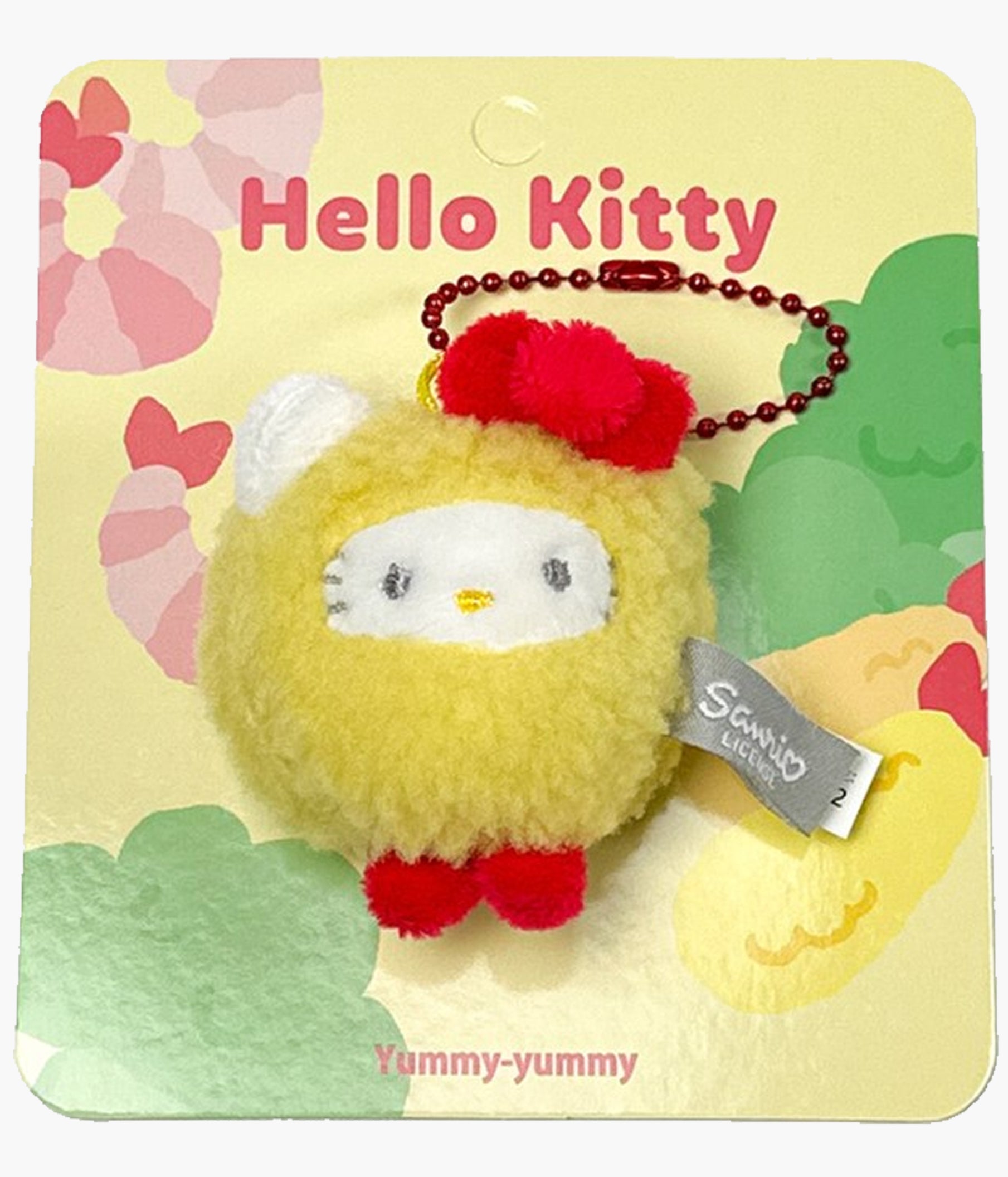 Sanrio - Hello Kitty Shrimp Tempura Plush Keychain (Sanrio Korea