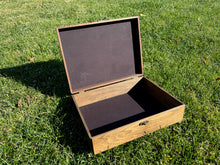 Load image into Gallery viewer, Hand Burned Wooden Storage Box - Pokemon Pikachu