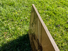 Load image into Gallery viewer, Hand Burned Wooden Plaque - Toon Link