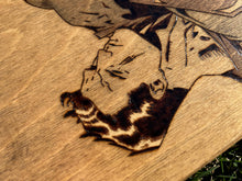 Load image into Gallery viewer, Hand Burned Wooden Plaque - Superman