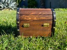 Load image into Gallery viewer, Hand Burned Wooden Treasure Chest - Pikachu