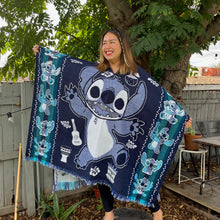Load image into Gallery viewer, Stitch Poncho - Adult Size