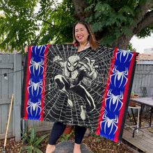 Load image into Gallery viewer, Spider-Man Poncho - Adult Size