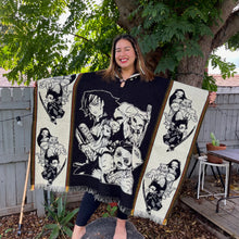 Load image into Gallery viewer, Demon Slayer Poncho - Adult Size