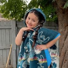 Load image into Gallery viewer, Stitch Poncho - Youth Size