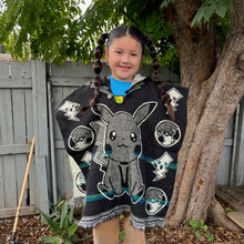 Load image into Gallery viewer, Pikachu Poncho - Youth Size