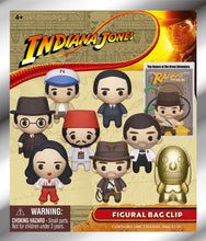 Load image into Gallery viewer, Indiana Jones - 3D Foam Bag Clip