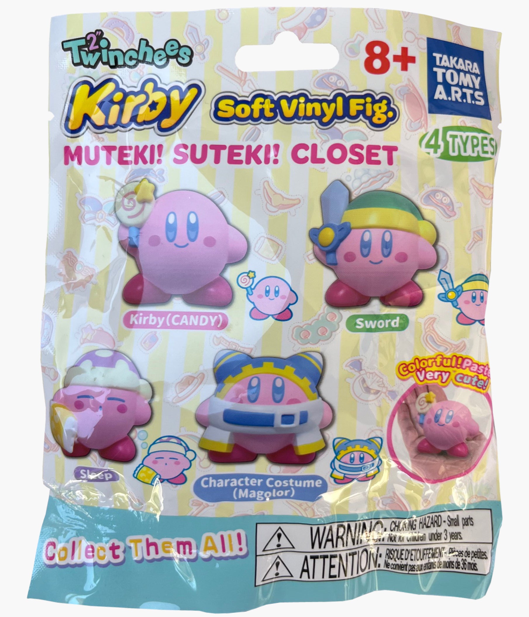Nintendo - Kirby Muteki! Suteki! Closet - Soft Vinyl Figures