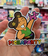 Load image into Gallery viewer, 3" Pickaparty Logo Vinyl Sticker