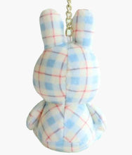 Load image into Gallery viewer, Miffy - Plush Plaid Keychain - Yellow
