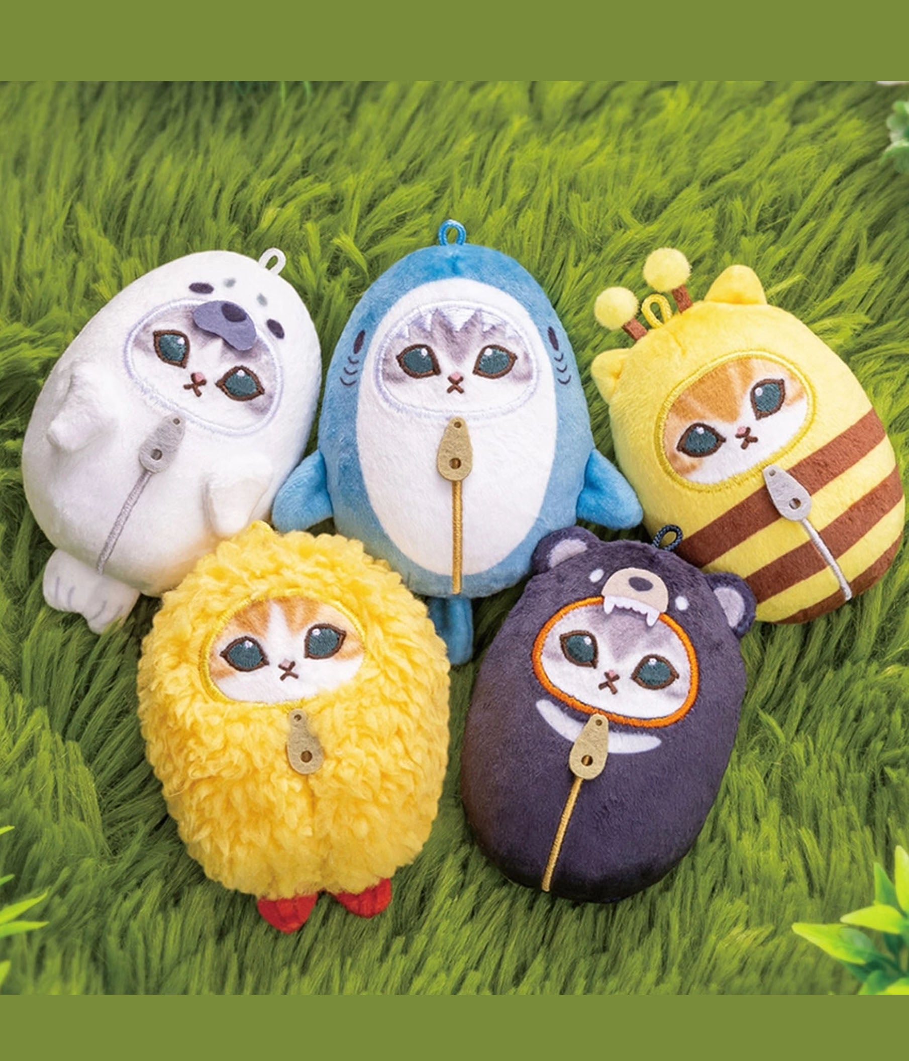 Mofusand - Sleeping Bag Cat Plush Keychain - Blind Box – Pickaparty