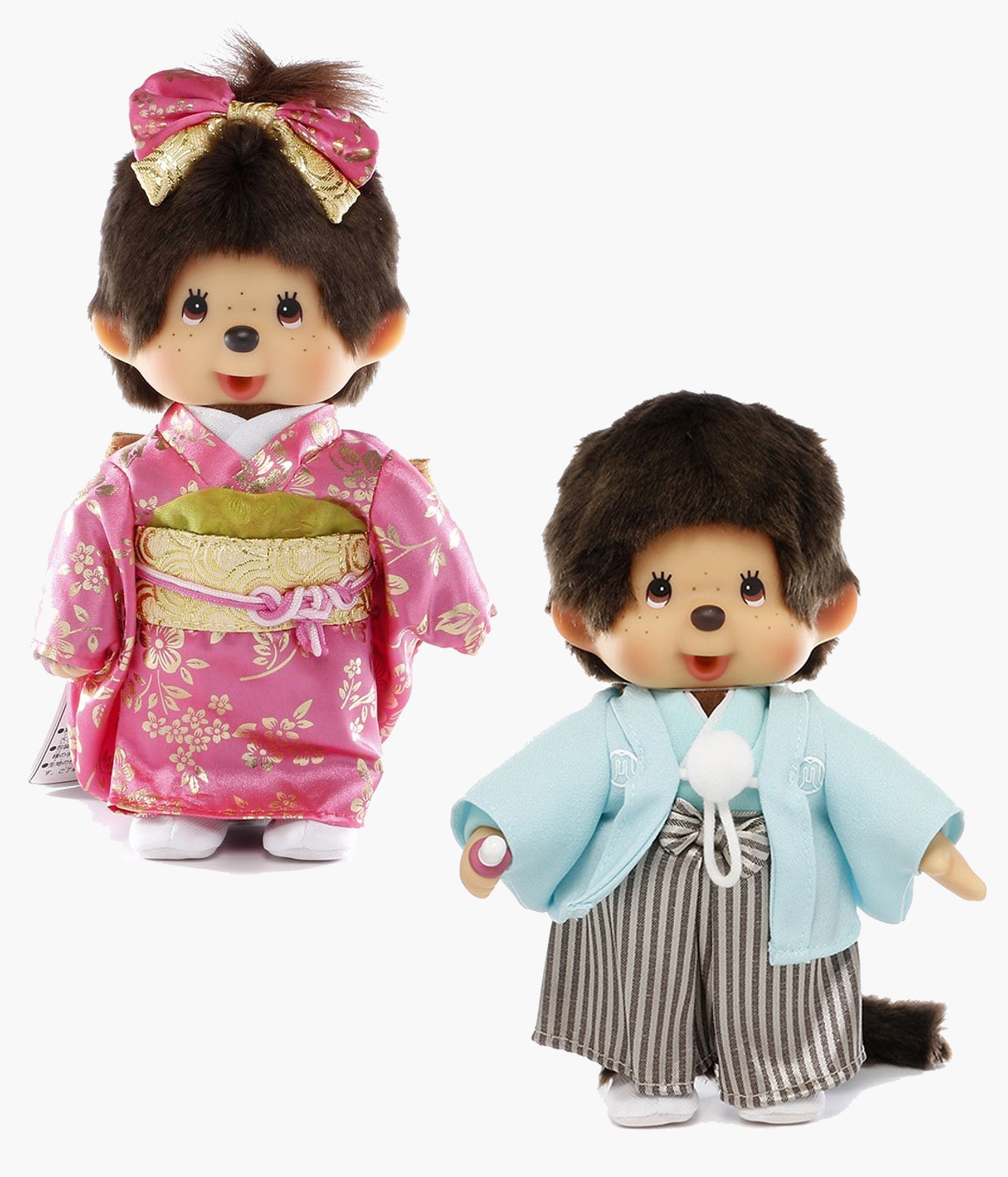Monchhichi - Gala Kimono Plush - Boy + Girl Set – Pickaparty