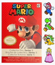 Load image into Gallery viewer, Super Mario Enamel Collector Pins - Series 1 - Blind Box