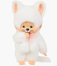 Load image into Gallery viewer, Monchhichi - White Cat - 8" Plush