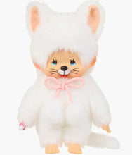 Load image into Gallery viewer, Monchhichi - White Cat - 8" Plush