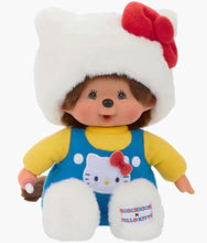 Load image into Gallery viewer, Monchhichi X Hello Kitty - 8 Inch Plush Doll