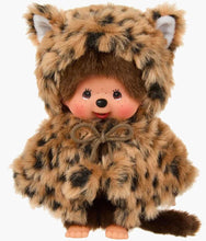 Load image into Gallery viewer, Monchhichi - Leopard Hood - 8" Plush
