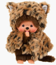 Load image into Gallery viewer, Monchhichi - Leopard Hood - 8" Plush