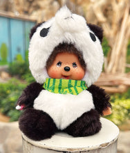 Load image into Gallery viewer, Monchhichi Panda (JAPAN VERSION) - 7 Inch Plush Doll