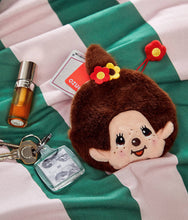 Load image into Gallery viewer, Monchhichi - Plush Coin Pouch Flower Girl