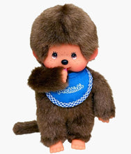 Load image into Gallery viewer, Monchhichi - Blue Bib Boy - 8 Inch Plush