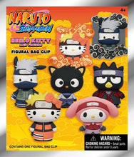 Load image into Gallery viewer, Naruto x Hello Kitty - 3D Foam Bag Clip