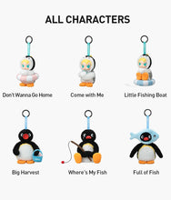 Load image into Gallery viewer, Baby Molly × Pingu Happy Fishing Series - Vinyl Plush Pendant