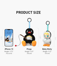 Load image into Gallery viewer, Baby Molly × Pingu Happy Fishing Series - Vinyl Plush Pendant