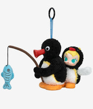 Load image into Gallery viewer, Baby Molly × Pingu Happy Fishing Series - Vinyl Plush Pendant