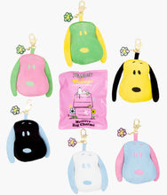 Load image into Gallery viewer, Peanuts - Sherbert Spring Snoopy Head Padded Corduroy Bag Charm - Blind Box