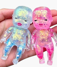 Load image into Gallery viewer, Small Sugar Baby Glitter Squishy Sparkly Slow Rise Fidget Toy 4" - Blind Pick
