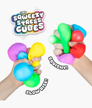 Load image into Gallery viewer, Sqweezy Stress Cubes Fidget Squishy 24 Pack