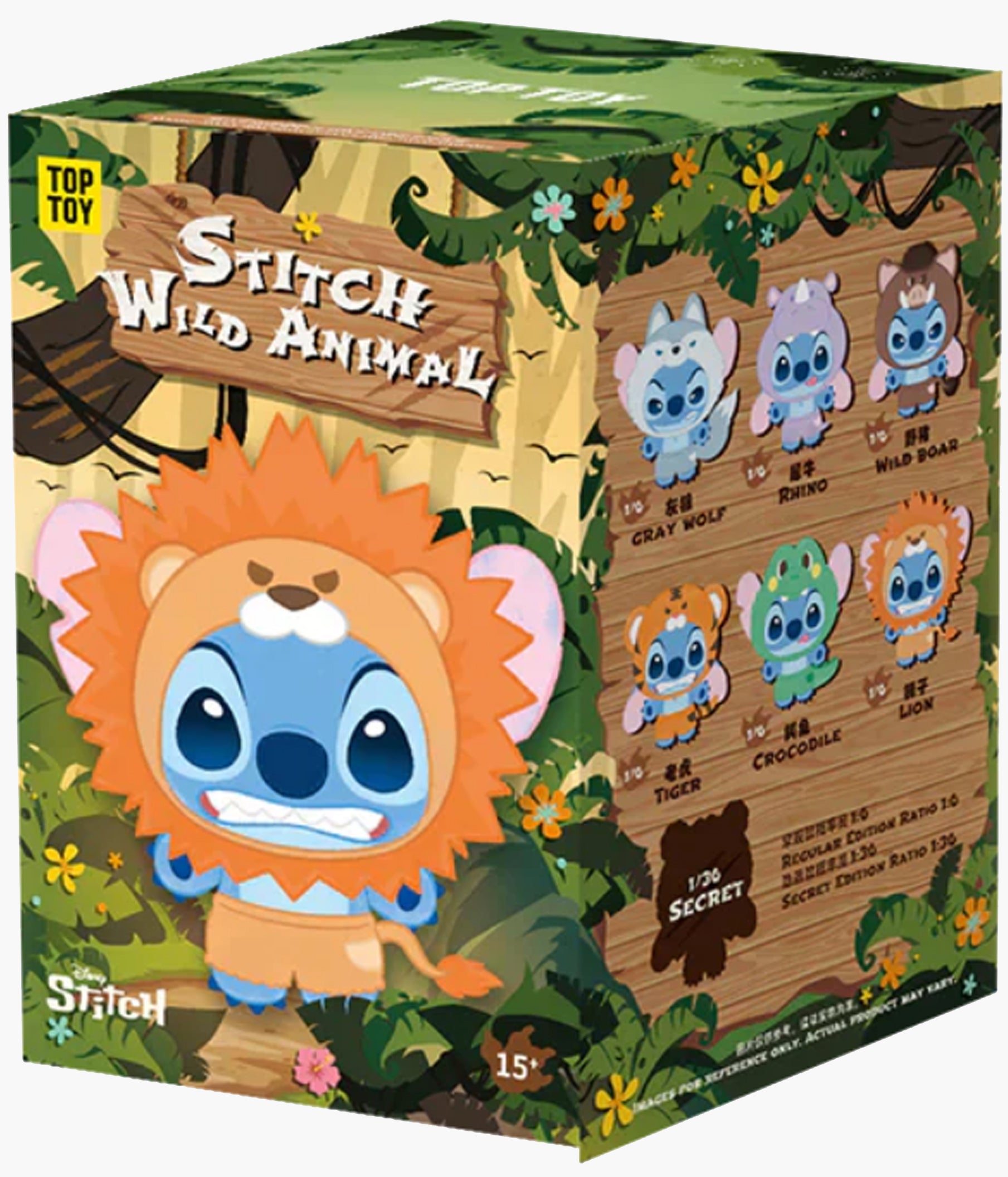 Disney Stitch - Wild Animal - Plush Pendant Blind Box – Pickaparty