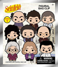 Load image into Gallery viewer, Seinfeld - Series 1 - 3D Foam Bag Clip