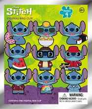 Load image into Gallery viewer, Stitch - Series 4 - 3D Foam Bag Clip