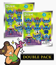 Load image into Gallery viewer, Stitch - Series 6 - 3D Foam Bag Clip