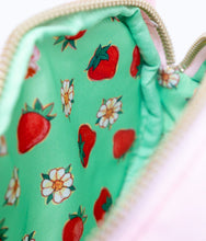 Load image into Gallery viewer, Strawberry Shortcake - Custard Plush Coin Bag with Strap