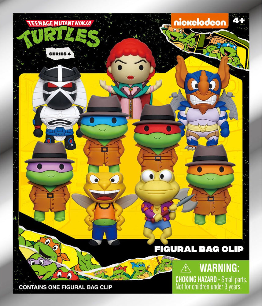 Teenage Mutant Ninja Turtles - Series 4 - 3D Foam Bag Clip