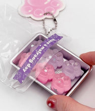 Load image into Gallery viewer, Sparkly Pastel Squishy Y2K Jelly Fidget Toy Keychain - Blind Pick