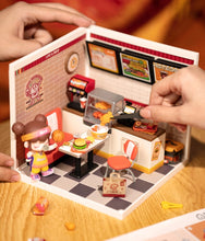 Load image into Gallery viewer, Rolife - Yum Yum Burgers DIY Miniature House Kit