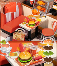 Load image into Gallery viewer, Rolife - Yum Yum Burgers DIY Miniature House Kit